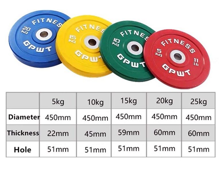 Bumper Weights---2 x 25kg Competition Bumper Weights/Plates NEW Carousel 5