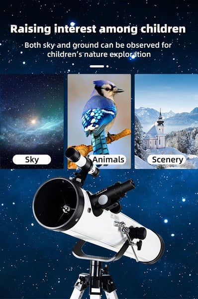 High Quality Camping Moon Watching Long Range Astronomical Telescope 175x Zoom Carousel 1