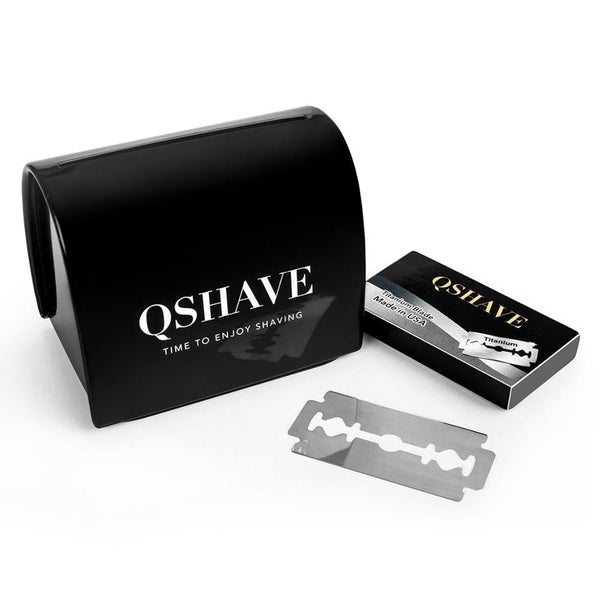QSHAVE Adjustable Men's Shaving kit Holder + Razor + Blade Disposal Case +15 ... Carousel 6