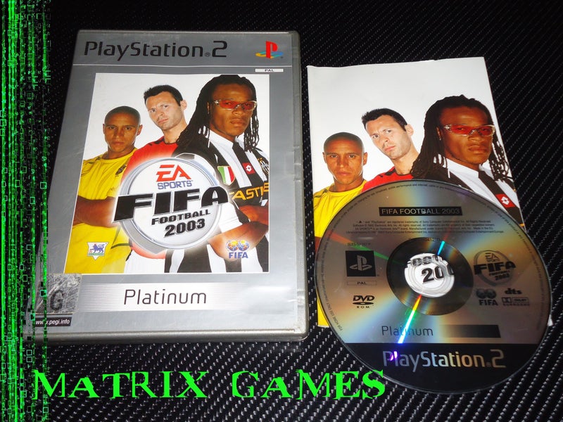FIFA Football 2003 (Playstation 2, 2002) Carousel 1