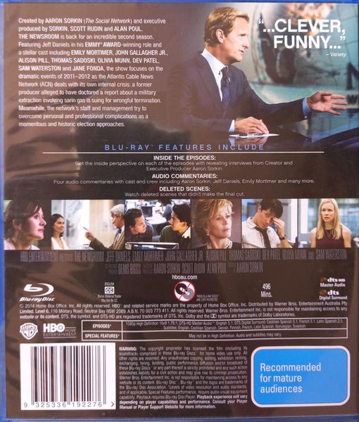 The Newsroom The Complete Second Season (Blu-ray) Carousel 2
