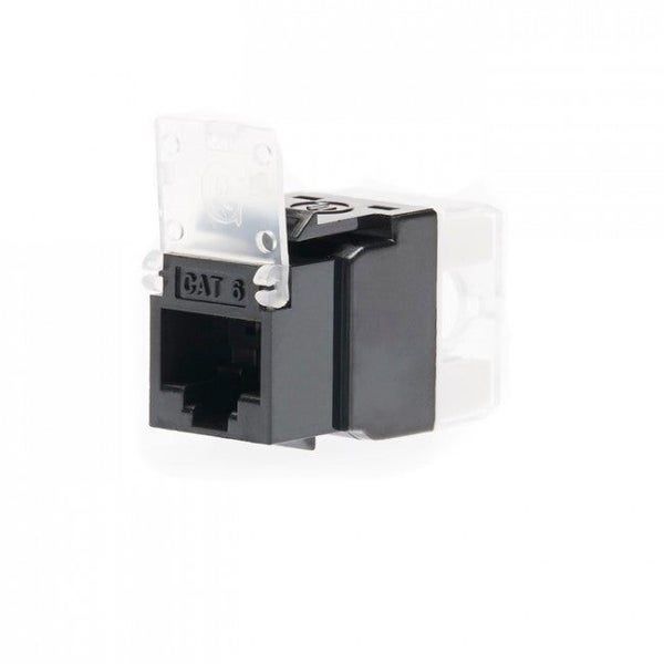 Cat 5E Rj45 Keystone Jack - 10 Pack Black Carousel 2