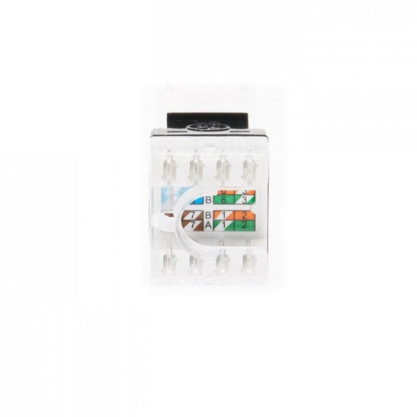 Cat 5E Rj45 Keystone Jack - 10 Pack Black Carousel 4