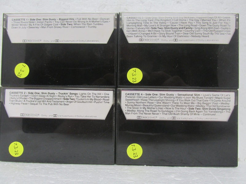 10x tapes choose one let me which one ask question Music audio Cassette 1903B Carousel 17
