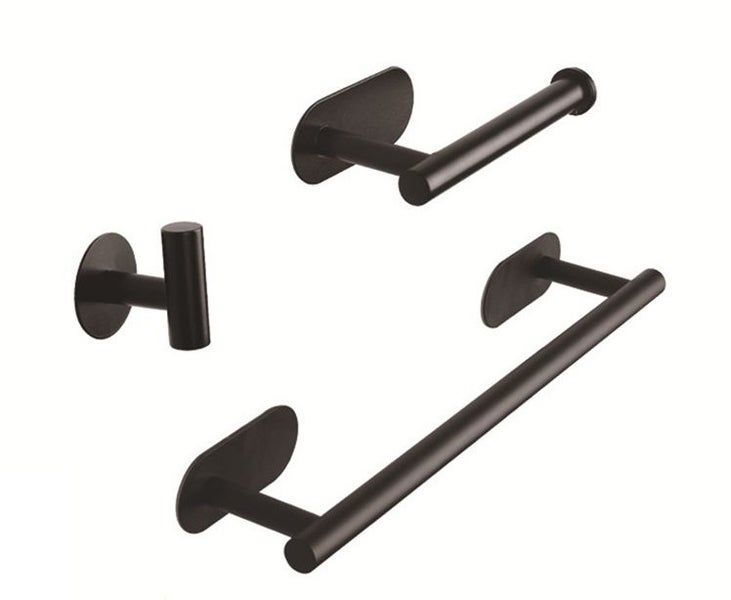 Stainless Steel Bathroom Hanger Set Carousel 1