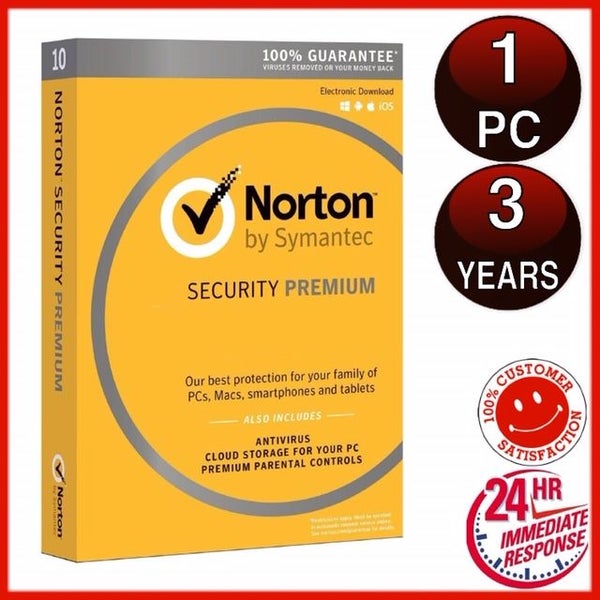 Norton Security Premium - 1 Device 3 Year Carousel 2