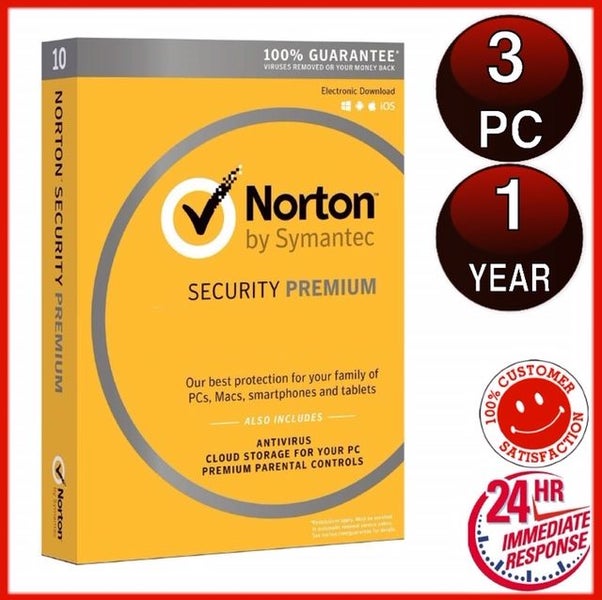 Norton Security Premium - 3 Device 1 Year Carousel 2