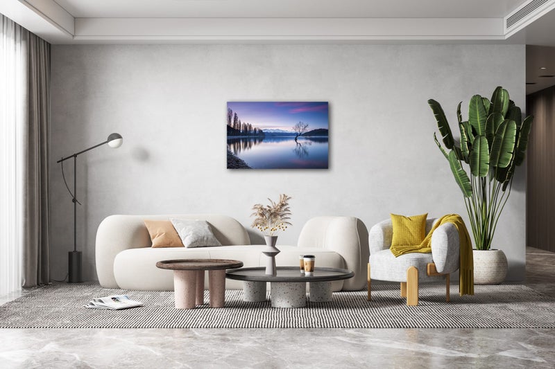 Rokit Wall Art Wanaka Lake at Dusk Giclee Canvas Print Carousel 1