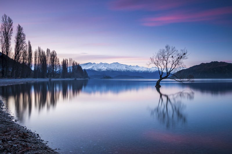 Rokit Wall Art Wanaka Lake at Dusk Giclee Canvas Print Carousel 2