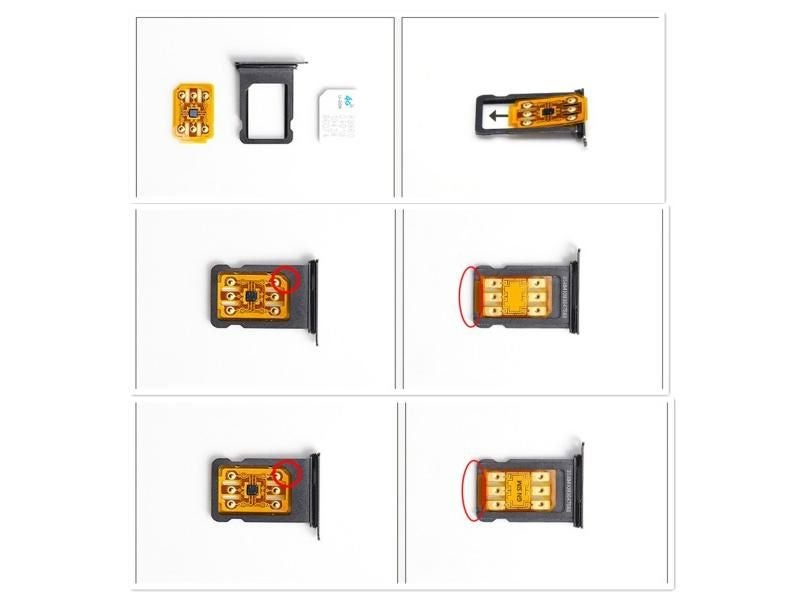 GN SIM Reusable Programmable Blank SIM Writable ICCID Edit Card Nano Micro SIM Carousel 2