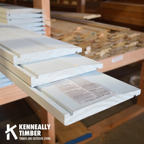 190x21mm RADIATA BEVEL BACK WEATHERBOARD PRE PRIMED FINGER JOINTED CLEARS GRADE Carousel 1