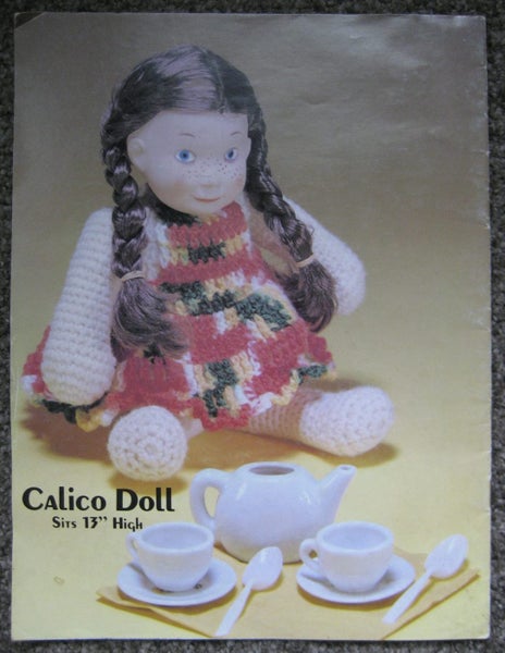 CROCHET FAVORITES & ORIGINALS Dolls Clothes TOY Kitchen Xmas Shawl Rug PATTERNS Carousel 20