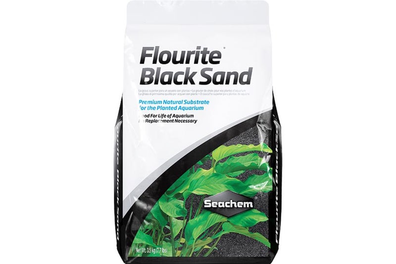 Fluorite Sand Black 3.5kg - Seachem Carousel 1