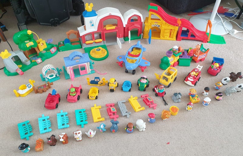 Little People - Large Set (Plane, Zoo & Train not available (listed separately) Carousel 1