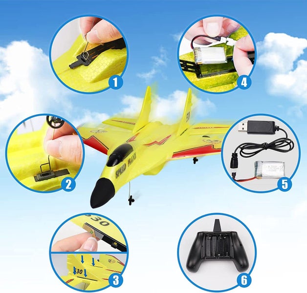 2.4GHZ Remote Control Airplanes Carousel 2