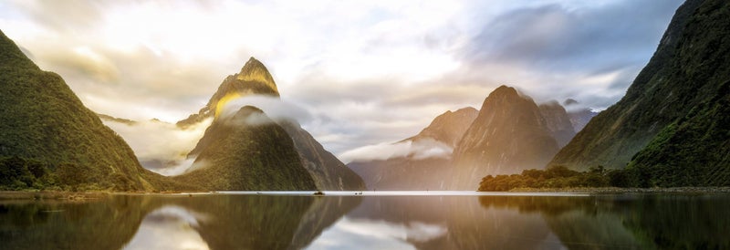 Rokit Wall art. Milford Sound. Extra large Canvas print Carousel 2