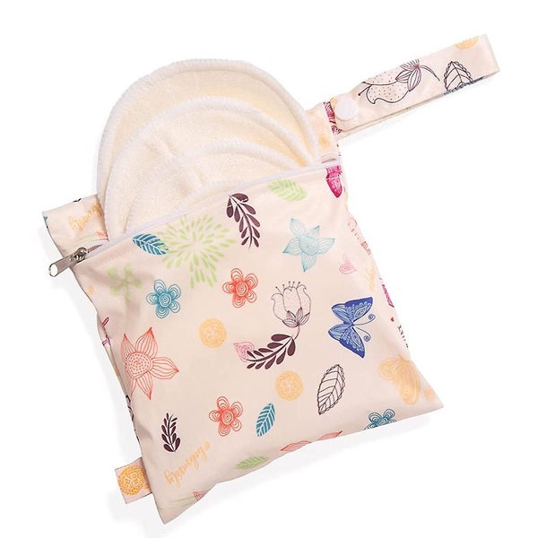 Organic Washable Breast Pad Breastfeeding Nipple Pad for Maternity Nipple Covers Carousel 6