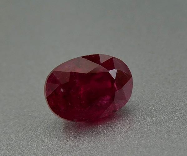 1.33CT EXCELLENT OVAL CUT 100% NATURAL BLOOD RED RUBY Carousel 1