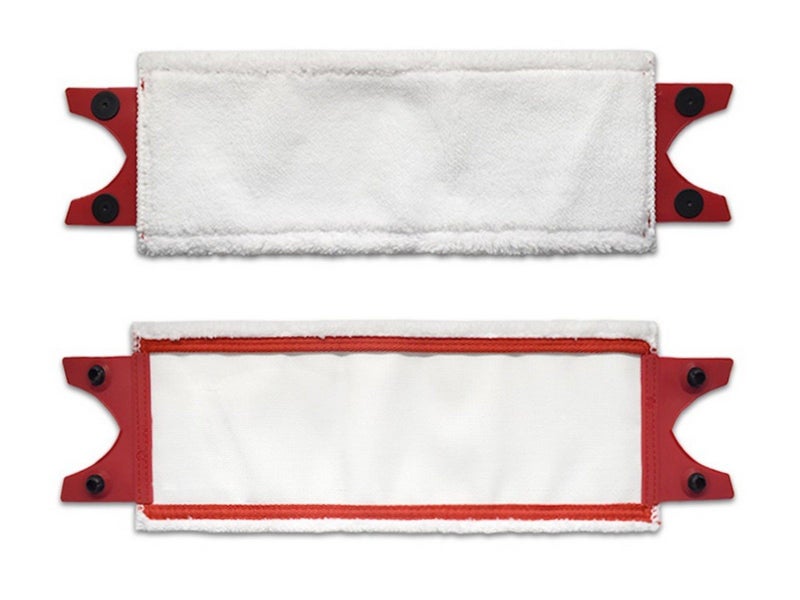 2X White Flat Mop Refill Pad Replacement Pad Compatible with Vileda Ultramat Mop Carousel 2