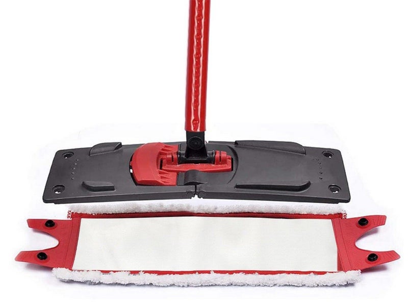 2X White Flat Mop Refill Pad Replacement Pad Compatible with Vileda Ultramat Mop Carousel 4