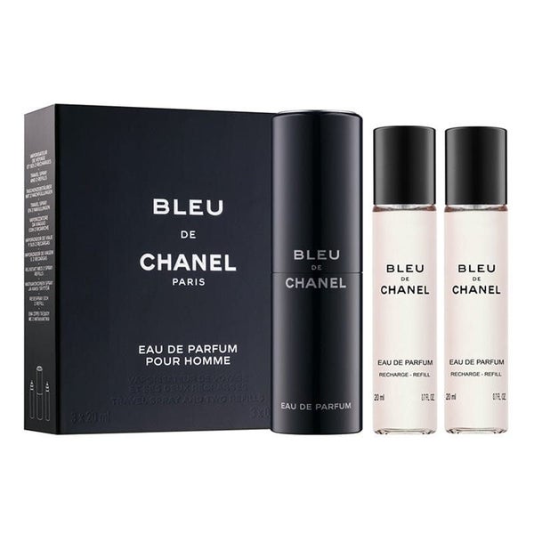 Chanel Bleu De Chanel EDP 3 x 20ml Travel Spray Carousel 1