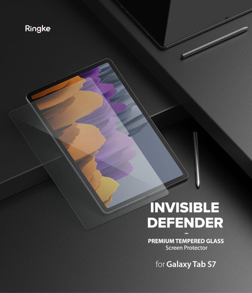 Galaxy Tab S9 / S8 / S7 ID Glass Screen Protector By Ringke Carousel 2