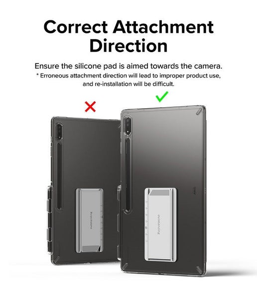 Galaxy Tab S8 Ultra Fusion Combo with Stand Smoke Black (Light Gray) Case By ... Carousel 4