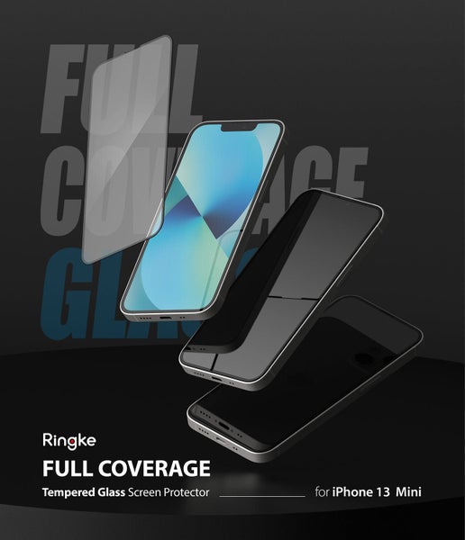 iPhone 13 mini ID FULL COVER GLASS Protector By Ringke Carousel 2