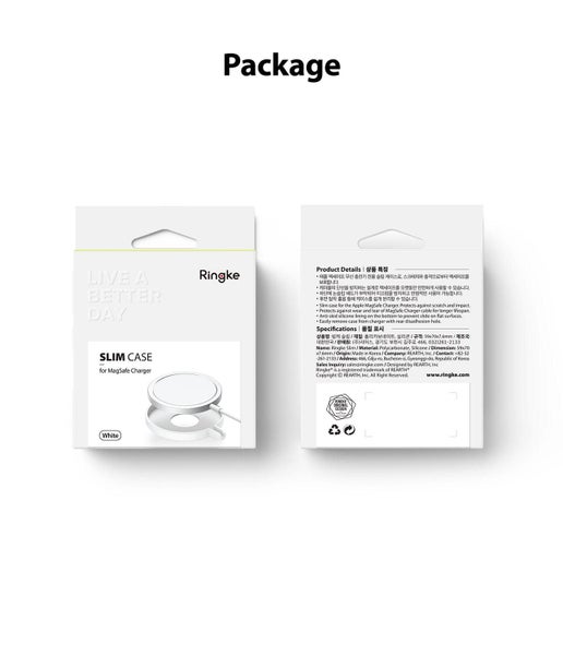 MagSafe Slim Charger Case White By Ringke Carousel 9