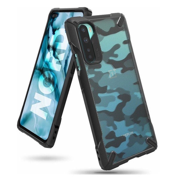 OnePlus Nord Case FusionX Camo Black by Ringke Carousel 1