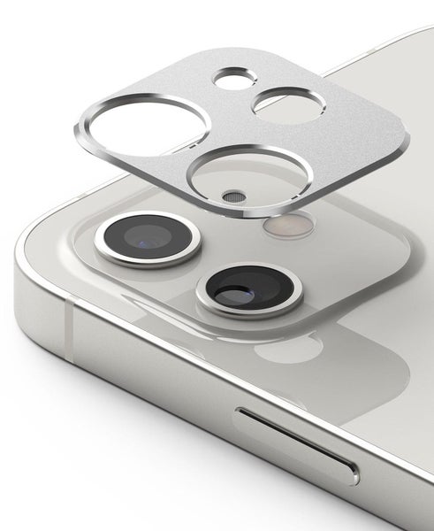 iPhone 12 Camera Styling Silver Color Ringke Carousel 1