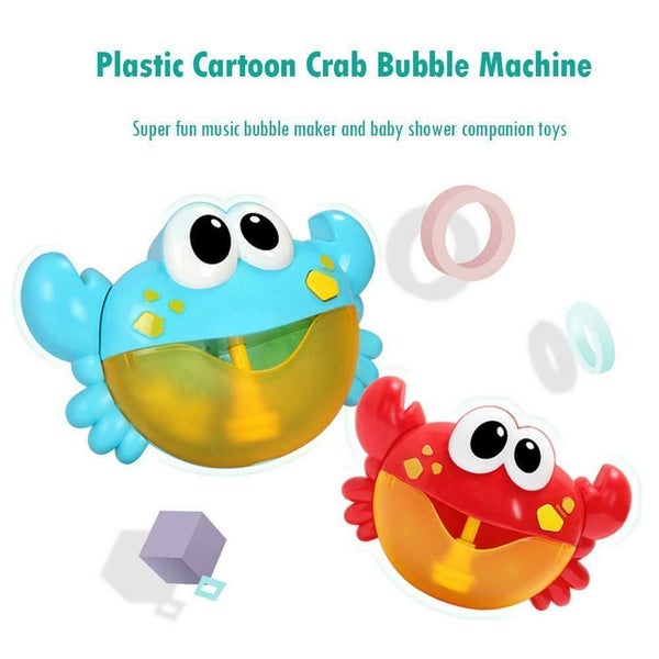Bubble Crabs Baby Bath Toy Toddler Bath Pool Swimming Bathtub Soap Bathroom Carousel 8