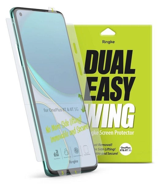 OnePlus 8T / 8T+ 5G Screen Protector Dual Easy Film Ringke Carousel 1