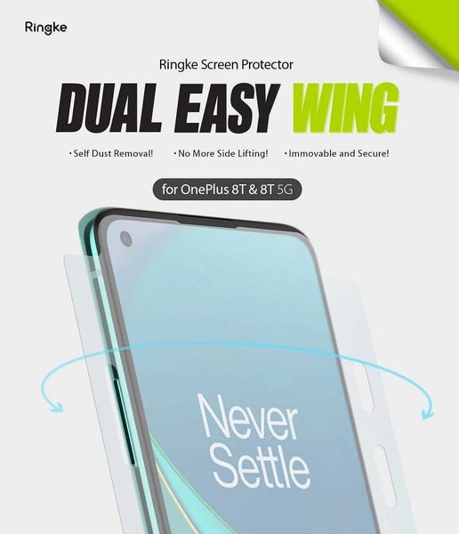 OnePlus 8T / 8T+ 5G Screen Protector Dual Easy Film Ringke Carousel 2