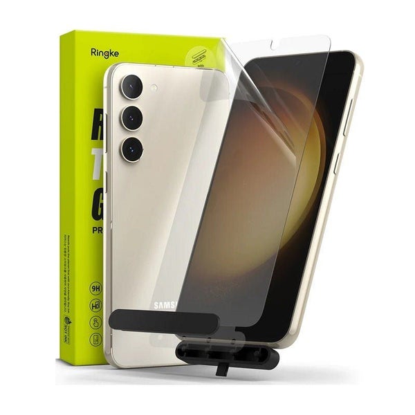Samsung Galaxy S23 Screen Protector Full Cover Glass 2 Piece Carousel 1
