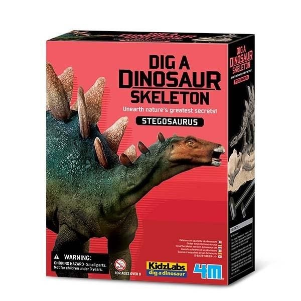 4M Dig A Dinosaur Skeleton - Stegosaurus Carousel 1