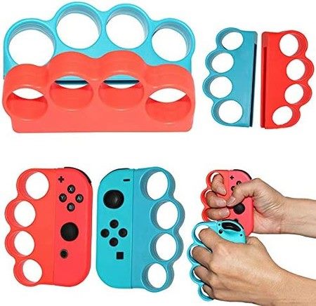 Fit Boxing Compatible Grip Red and Blue Carousel 1