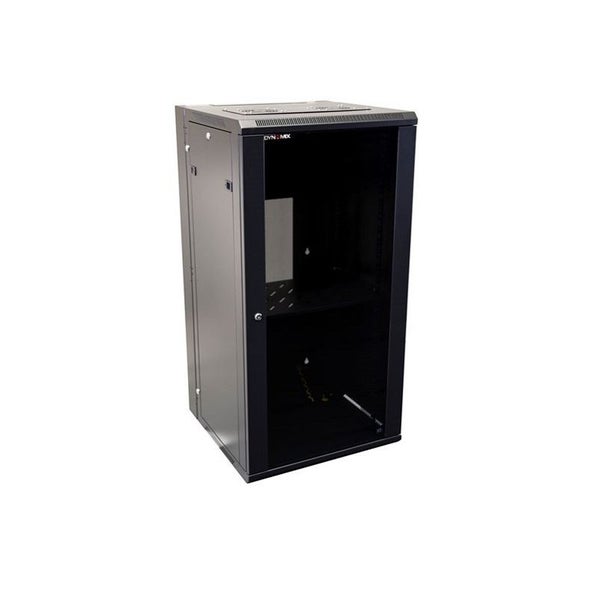 DYNAMIX 24RU Wall Mount Cabinet RSFDS24-600 - 600mm Deep Universal Swing with... Carousel 1