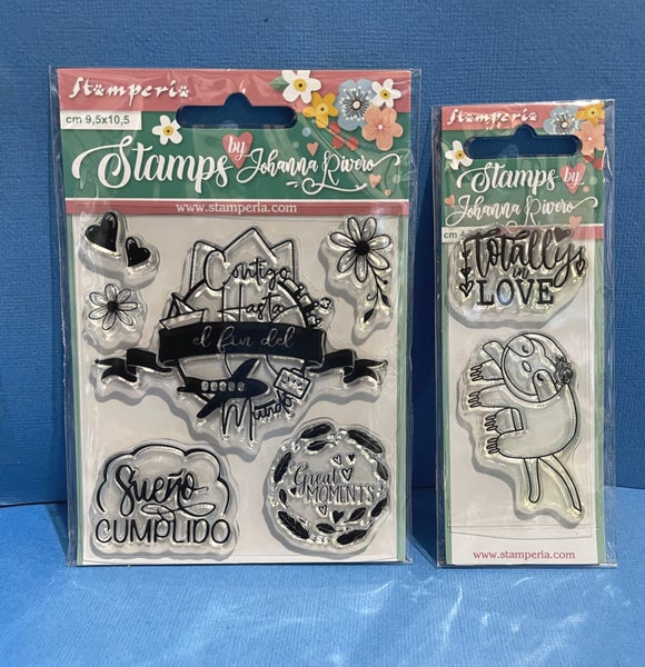 Stamperia Stamps by Johanna Rivero Two pack - Stamperia-Set E Carousel 1