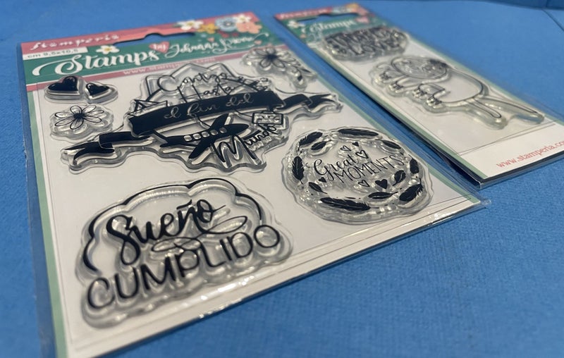 Stamperia Stamps by Johanna Rivero Two pack - Stamperia-Set E Carousel 2