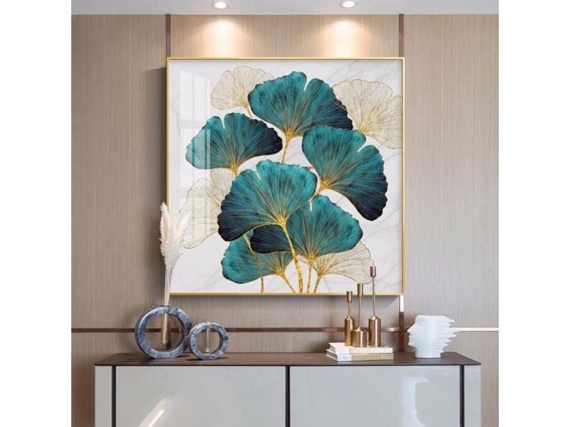 Needlework DIY Printed Landscape Series Ginkgo Biloba Cross Stitch Sets For Carousel 2