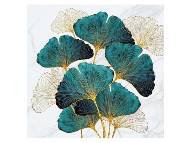 Needlework DIY Printed Landscape Series Ginkgo Biloba Cross Stitch Sets For Carousel 1