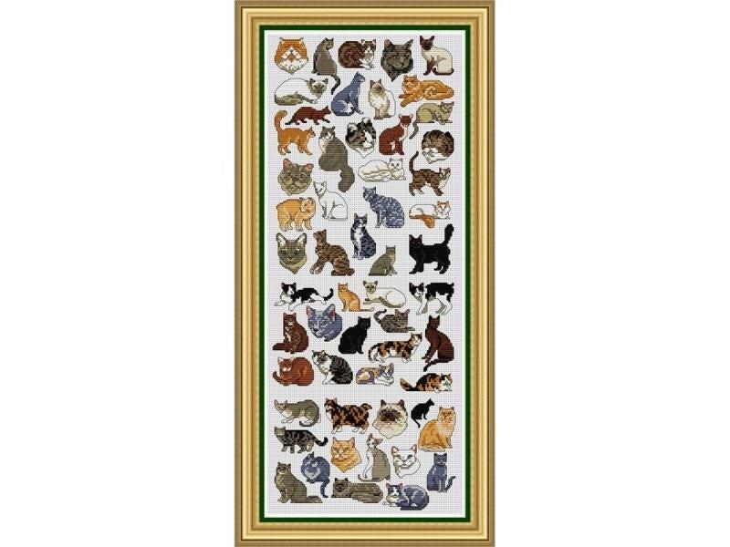 KTF019 Cross Stitch Kit Embroidery Art Homfun Maison Cross Stich Painting Joy Carousel 2