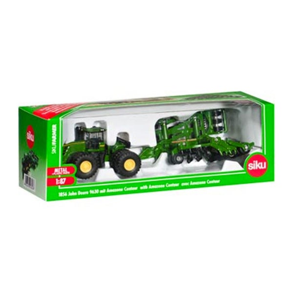 Siku John Deere 9630 with Amazone Centaur 1:87 Scale Carousel 1
