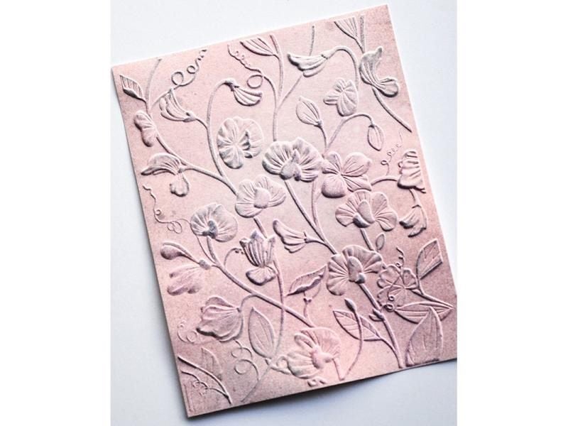 New Embossed Folder For DIY 3D Flower Pattern Greeting Card Scrapbooking Carousel 2