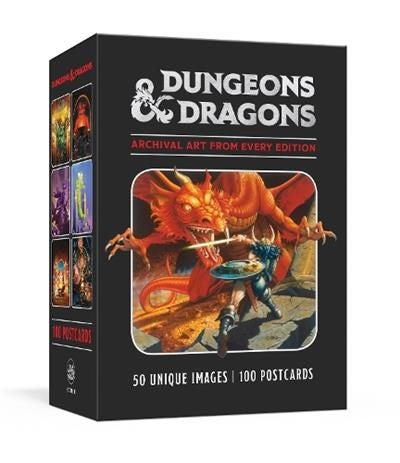 Dungeons & Dragons 100 Postcards By (ISBN 9781984824622) Carousel 1