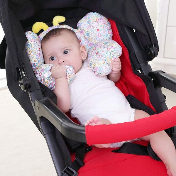 Baby Stroller Neck Pillows Car Seat Newborn Head Protector Cushion Headrest Carousel 2