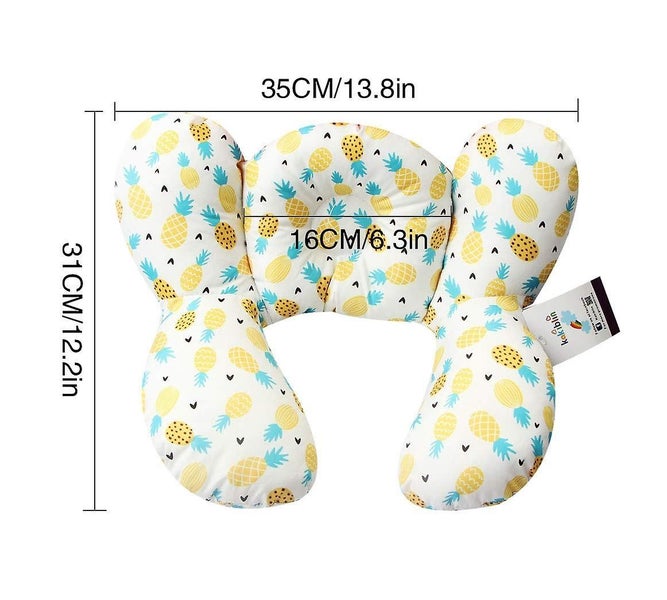 Baby Stroller Neck Pillows Car Seat Newborn Head Protector Cushion Headrest Carousel 3