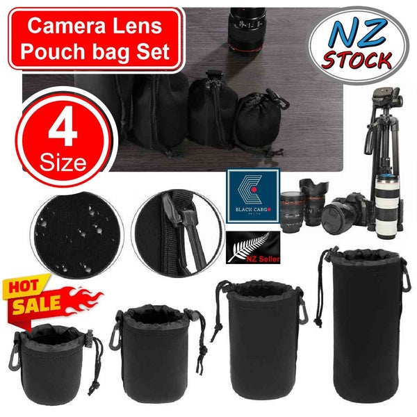 Brand New Camera Lens Case SLR/DSLR Camera Accessories Carry Bag *Sale NOW* Carousel 1