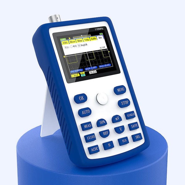 Oscilloscope-Digital Oscilloscope 500MS/s Sampling Rate 110MHz Waveform Storage Carousel 2
